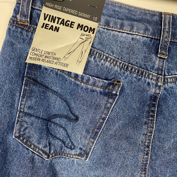 NEW Seven7 vintage mom jeans high rise 10 womens - Picture 6 of 10